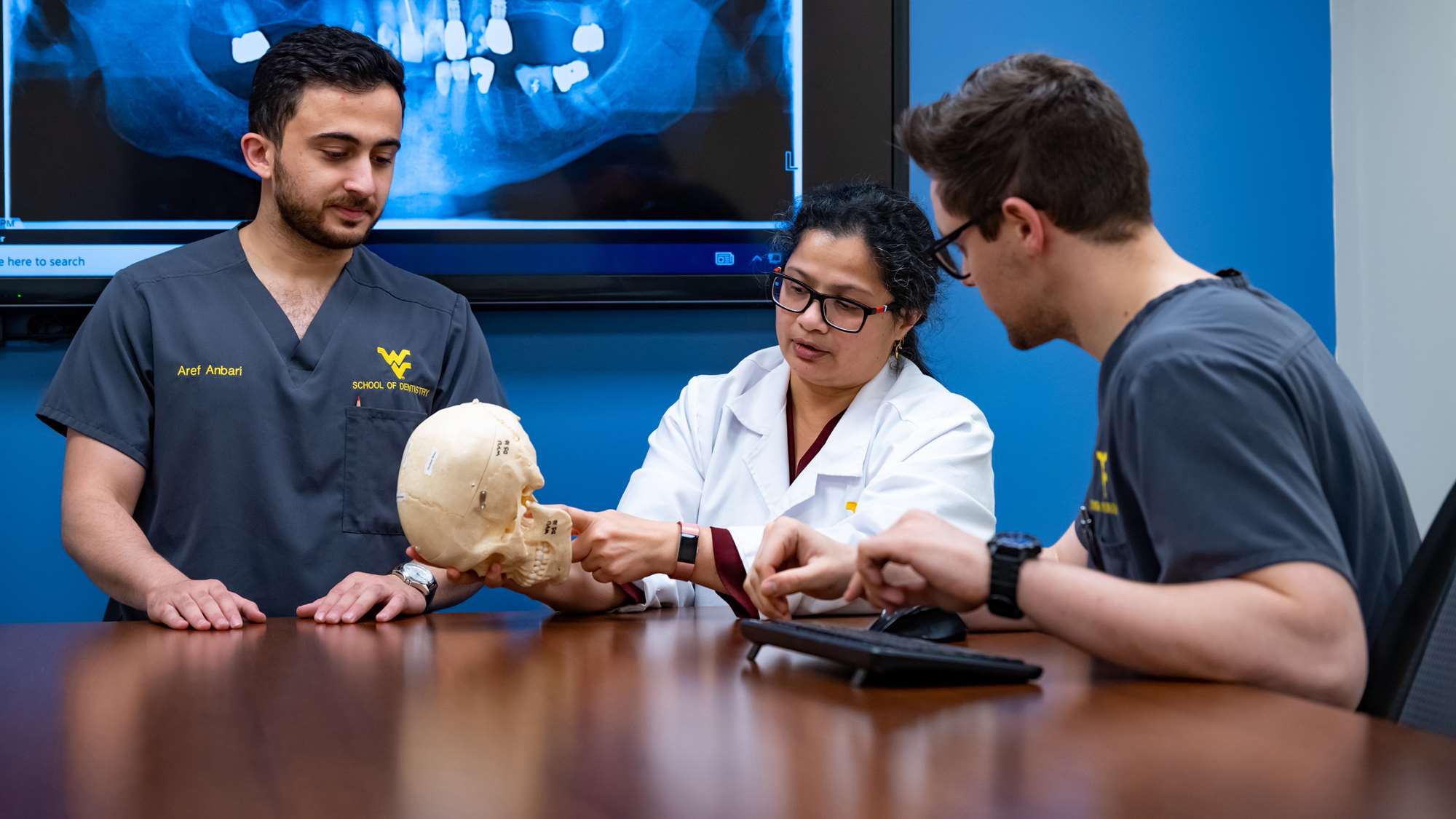 A Diagnostic Sciences faculty member explains her specialty, oral radiology. 