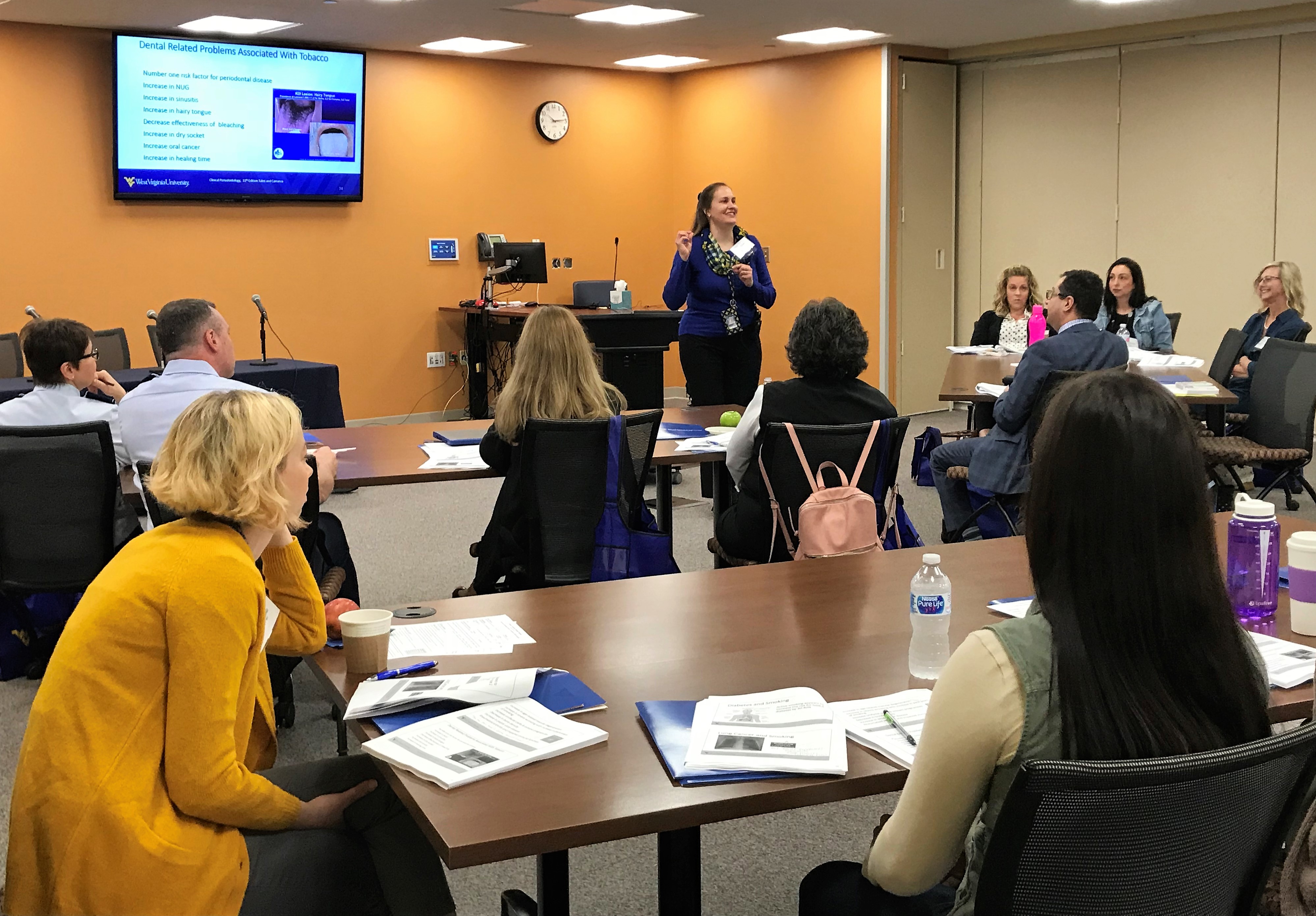 A continuing education course provides advanced learning for a number of health professionals.